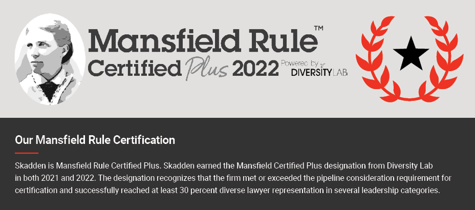 Diversity Inclusion Infographic Mansfield Rule Certification