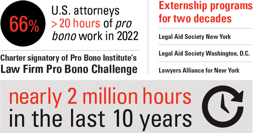 Pro Bono Infographic - Accessible content available below