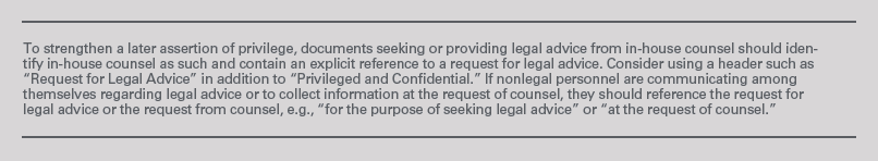 The Potential for Conflicts of Interest and Inadvertent Employee-Clients Necessitates the Use of So-Called Upjohn Warnings Quote