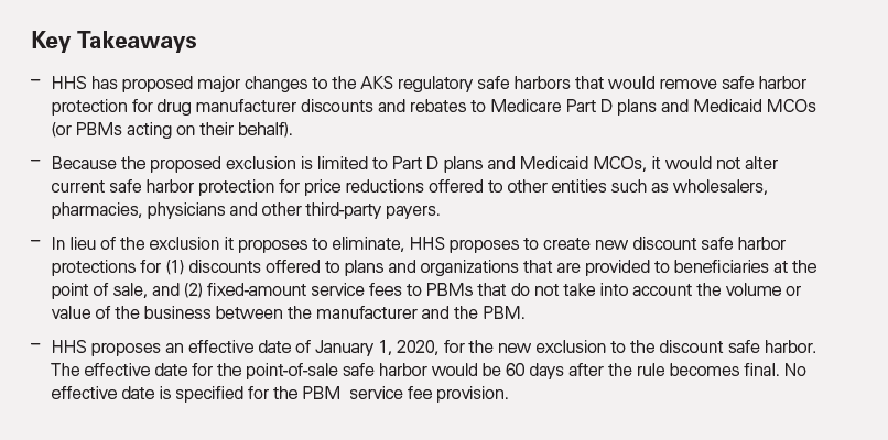 Sweeping Changes Proposed Key Takeaways