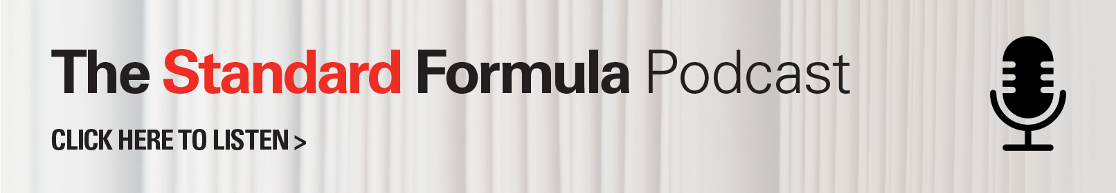 The Standard Formula Podcast Image
