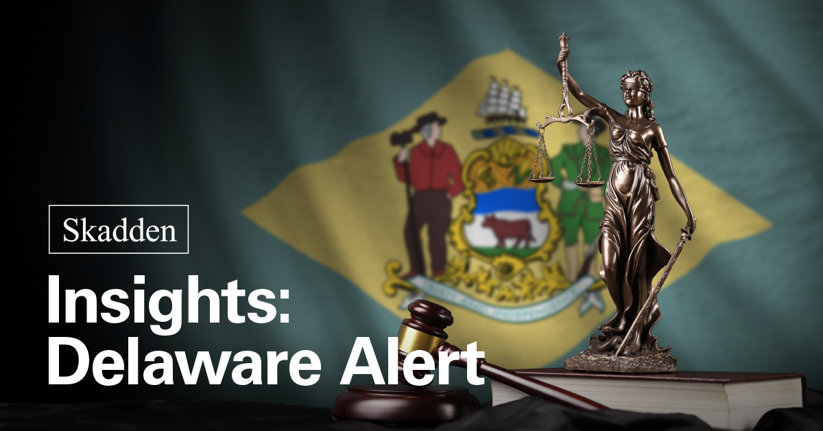 Proposed 2025 Amendments to the Delaware General Corporation Law | Insights