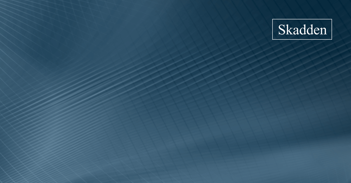 European Commission Blocked From Reviewing Below-Threshold Mergers — Skadden.com