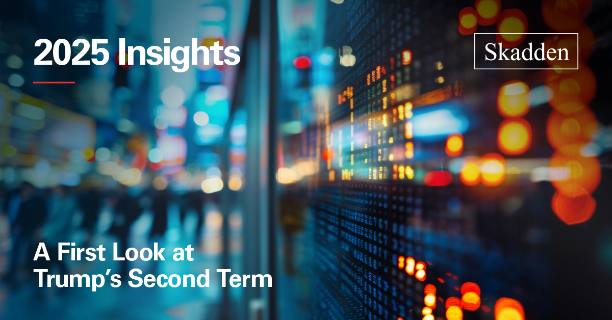 Betting on the ‘Trump Trade’ To Make the Capital Markets Great Again | Insights